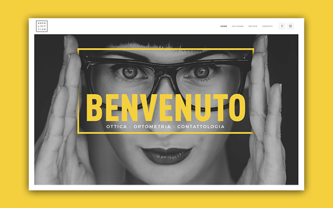 Angolo Ottico website - Οπτικά, Φακοί Επαφής, Οφθαλμομετρία Civitanova Marche, Italy | Lara Bartolini & Panos Kamisis